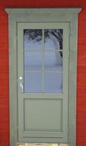 V12Combi gammaldags altandörr panel m spegel ute/inne och Roca Björkö handtag V12Combi gammaldags altandörr panel m spegel ute/inne och Roca Björkö handtag